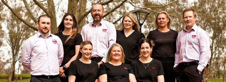 Elders insurance team members at Elders Insurance Gunnedah office